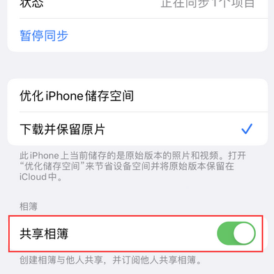 湛江苹果手机维修分享在iPhone上找不到共享相簿怎么办 